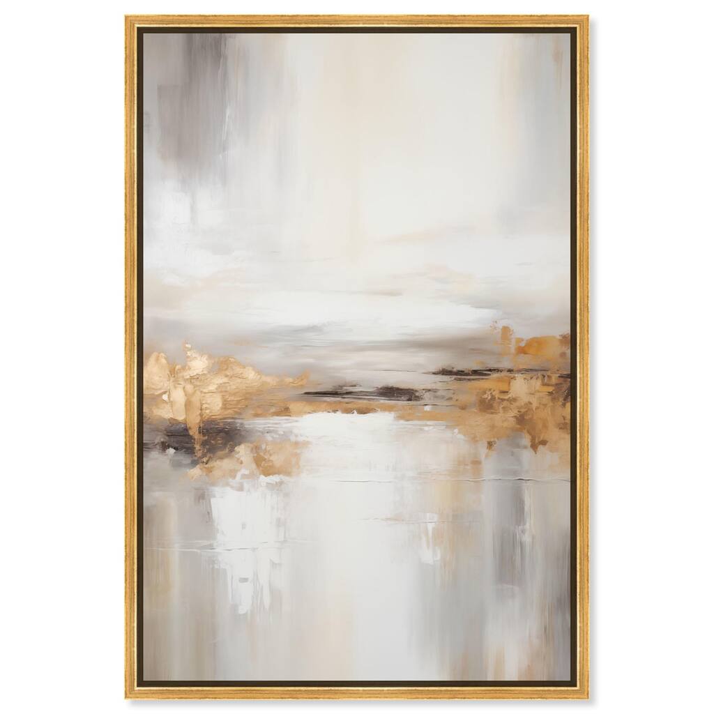 Gold Dust II Canvas by Art Remedy