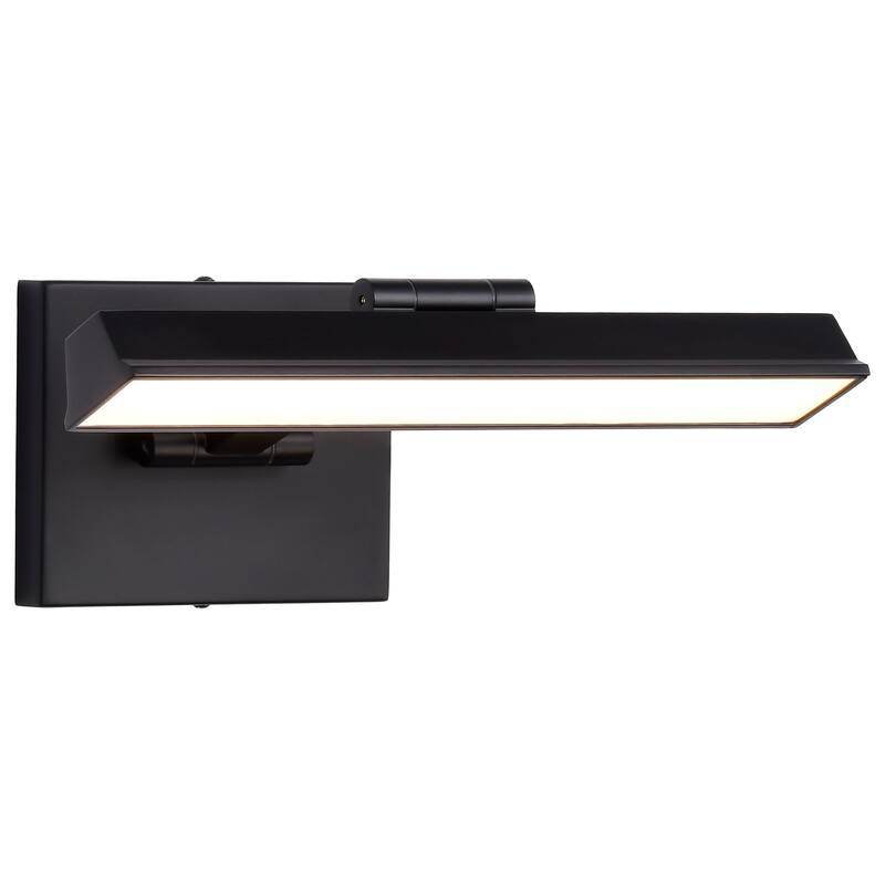 Hazel 1 Foot LED Picture Light 3 CCT Selectable Black Finish Acrylic Lens