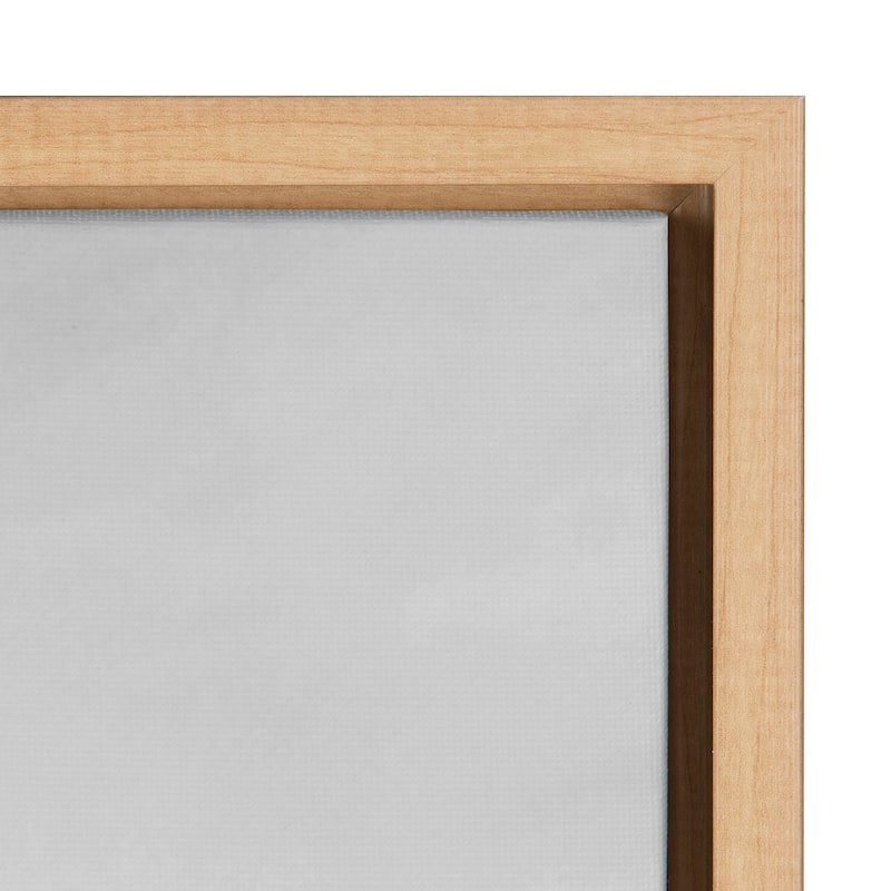 Kate and Laurel Coastal Framed Canvas Set by The Creative Bunch Studio
