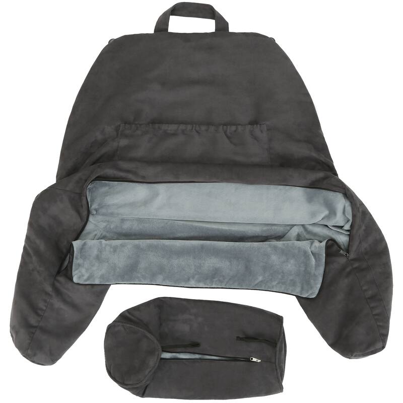 Husband Bedrest Micro-Suede Reading Pillow