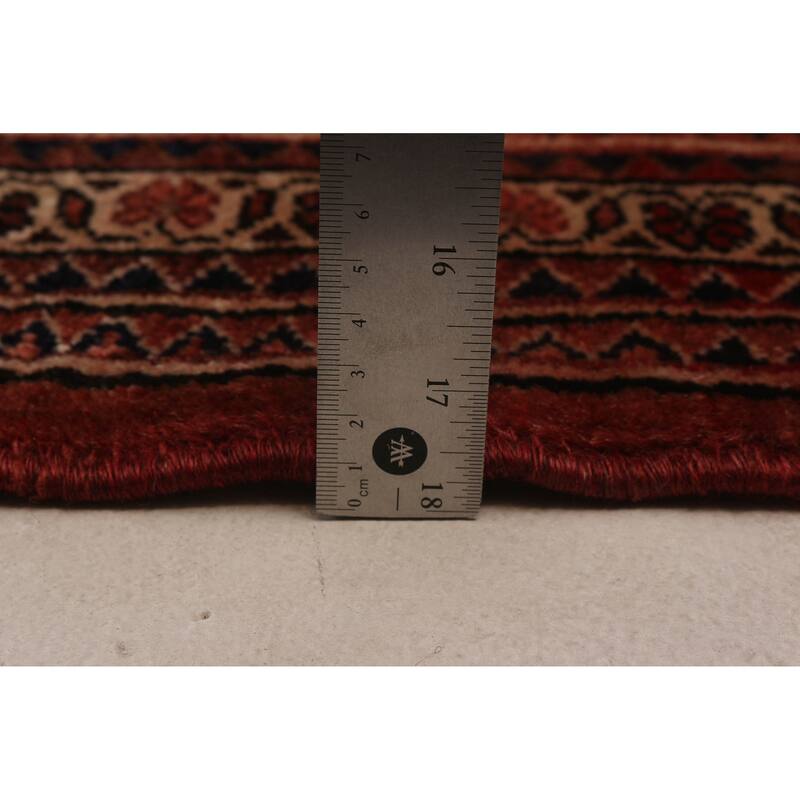 ECARPETGALLERY Hand-knotted Andelz Navy Wool Rug - 4'8 x 9'11