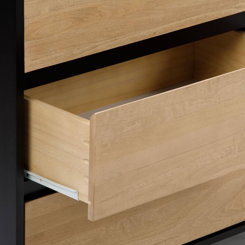 Plank and Beam Scandinavian 6-Drawer Dresser