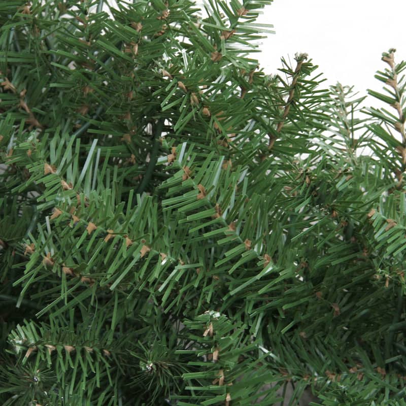 Green Northern Pine Artificial Christmas Wreath - 48-Inch Unlit - 48"