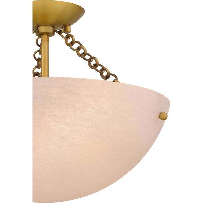 Quoizel Semi-Flush Mount 3-Light Semi-Flush Mount