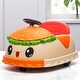 preview thumbnail 10 of 10, 12V Kids Ride-On Hamburger Car with 360° Rotation, Bluetooth Music, One-Button Start, Power Display - Battery Powered Vehicle