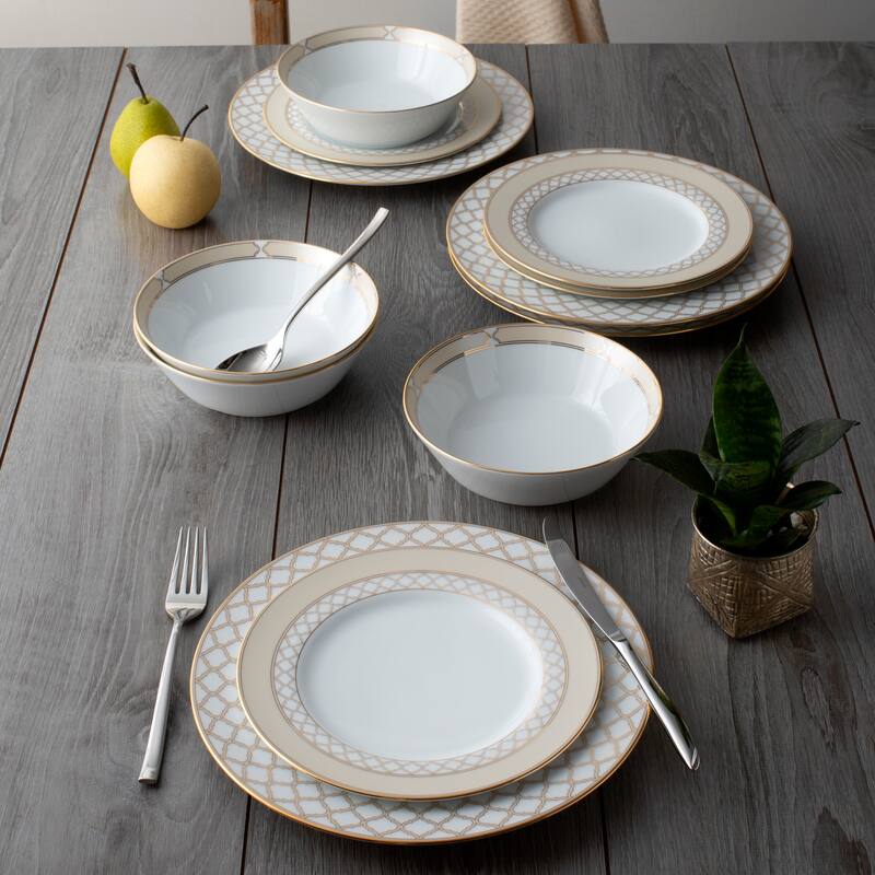 Noritake Eternal Palace 12-Piece Set, Service For 4