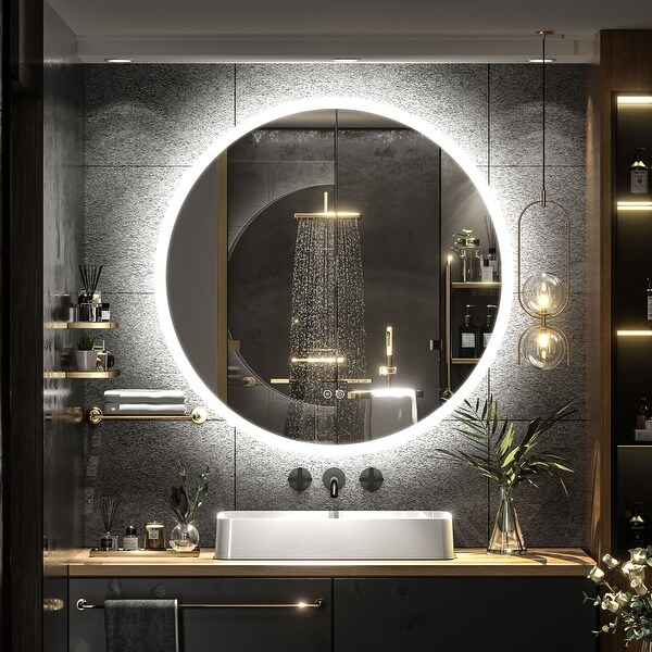 Bright vanity mirror on sale