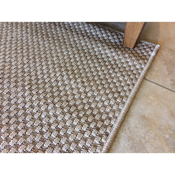 Shop StyleHaven Woven Solid Sand Indoor-Outdoor Area Rug - On Sale ... Shop StyleHaven Woven Solid Sand Indoor-Outdoor Area Rug - On Sale ...