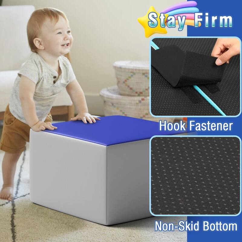 4 Pieces Baby Kids Climbing Toys Indoor Soft Foam Activity Play Set