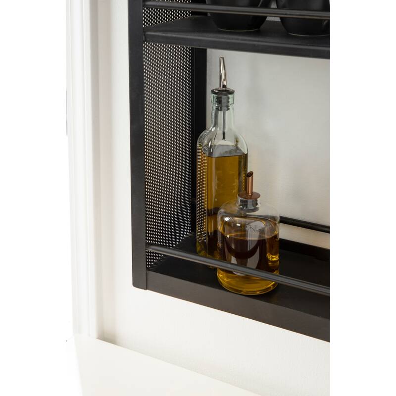 Kate and Laurel Piazza Storage Cart - 18x7x30