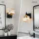 preview thumbnail 163 of 182, 2/3/4-Light Modern Bathroom Crystal Vanity Light Wall Sconces