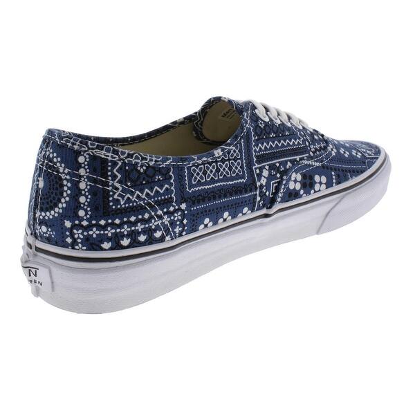 Shop Vans Mens Authentic Casual Shoes Paisley Low Top Overstock