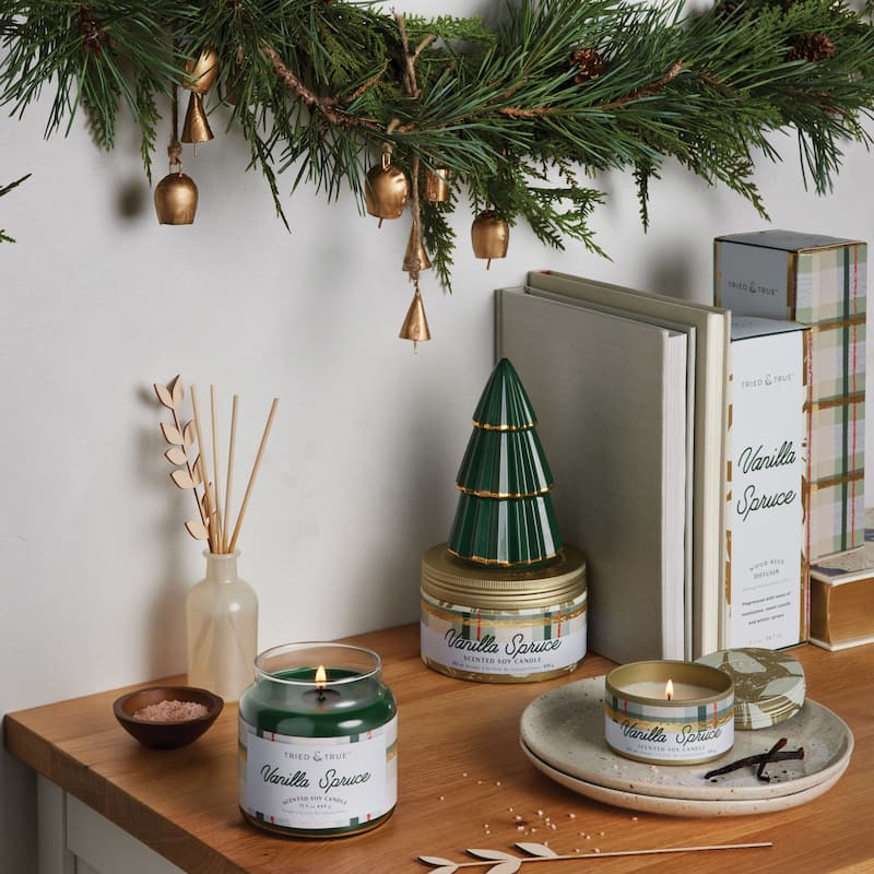 Tried & True Holiday Vanilla Spruce Candle