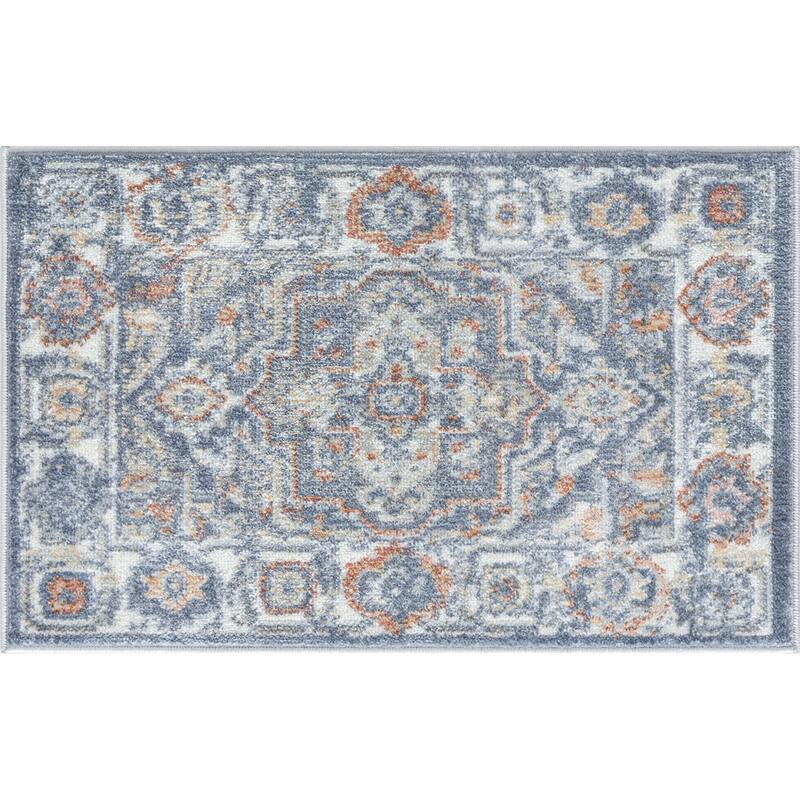 Allegra Oriental Medallion Indoor Area Rug
