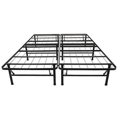 Queen size Black Metal Platform Bed Frame