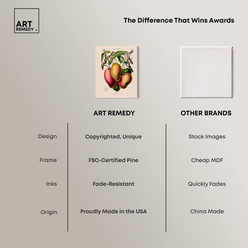 Mangoes by Etienne Denisse Canvas by Art Remedy, Gallery Wrapped