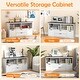 preview thumbnail 4 of 9, Costway Kids Toy Storage Organizer Wooden Bookshelf TV Stand with - See Details