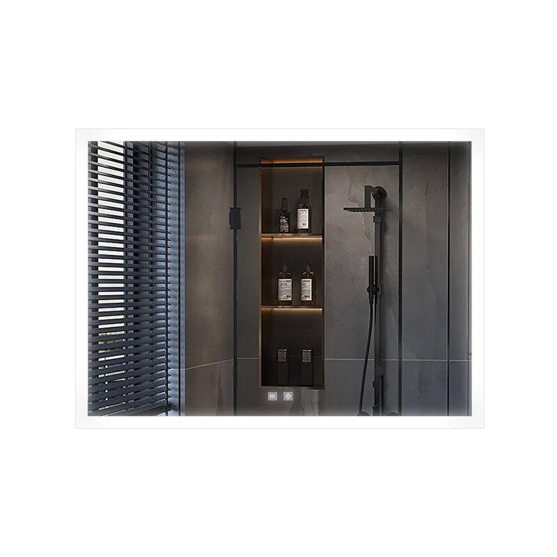 Aurorium LED Bathroom Vanity Mirror - N/A