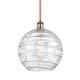Option Clear Deco Swirl / Antique Copper