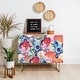 preview thumbnail 9 of 12, Deny Designs Neon Bloom Credenza (Birch or Walnut, 2 Leg Options)