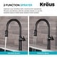 preview thumbnail 7 of 22, Kraus Sellette 2-Function 1-Handle Pulldown Kitchen Faucet