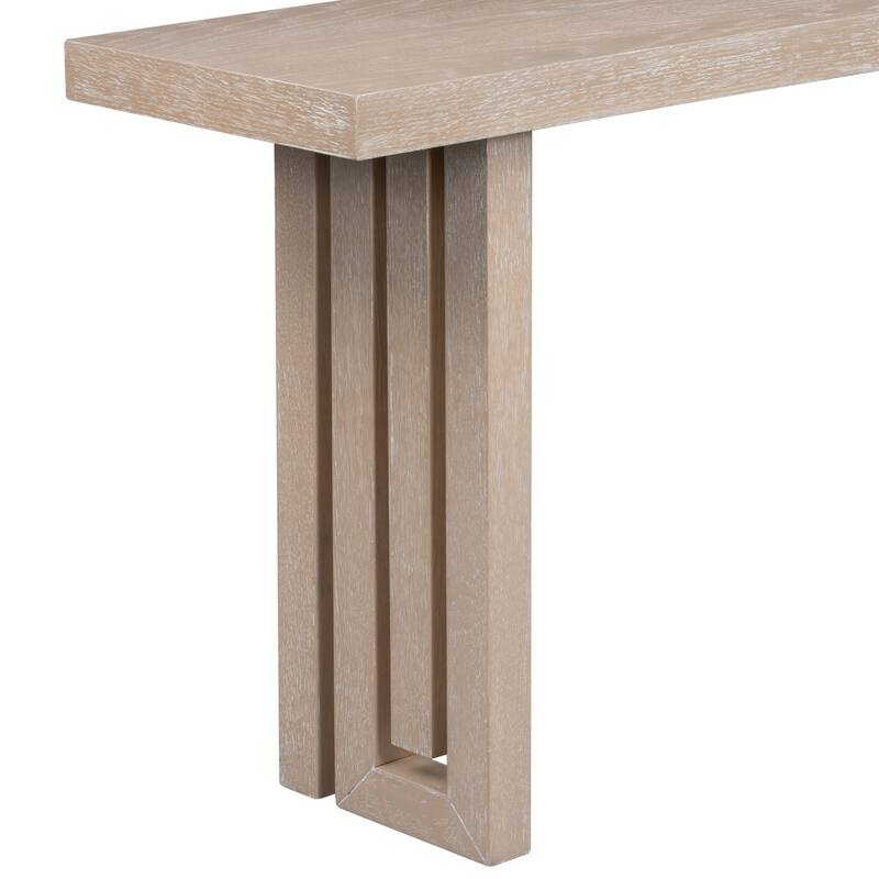 Elegant console table