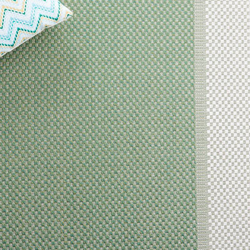 SAFAVIEH Bermuda Selfinaz Geometric Indoor/Outdoor Waterproof Rug