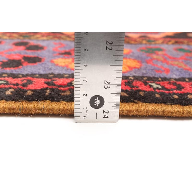 ECARPETGALLERY Hand-knotted Konya Anatolian Red Wool Rug - 4'0 x 7'3