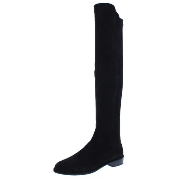 Shop Stuart Weitzman Womens Allgood Riding Boots Suede Over The Knee Overstock 26049795