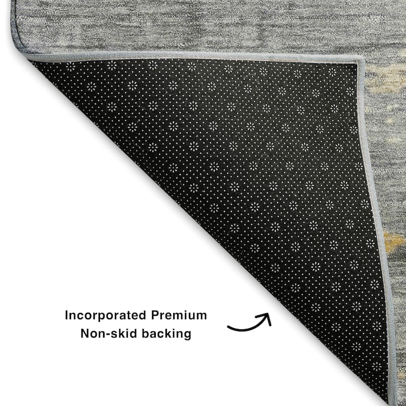 Premium Washable Super Soft Abstract Modern Mayfield Rug