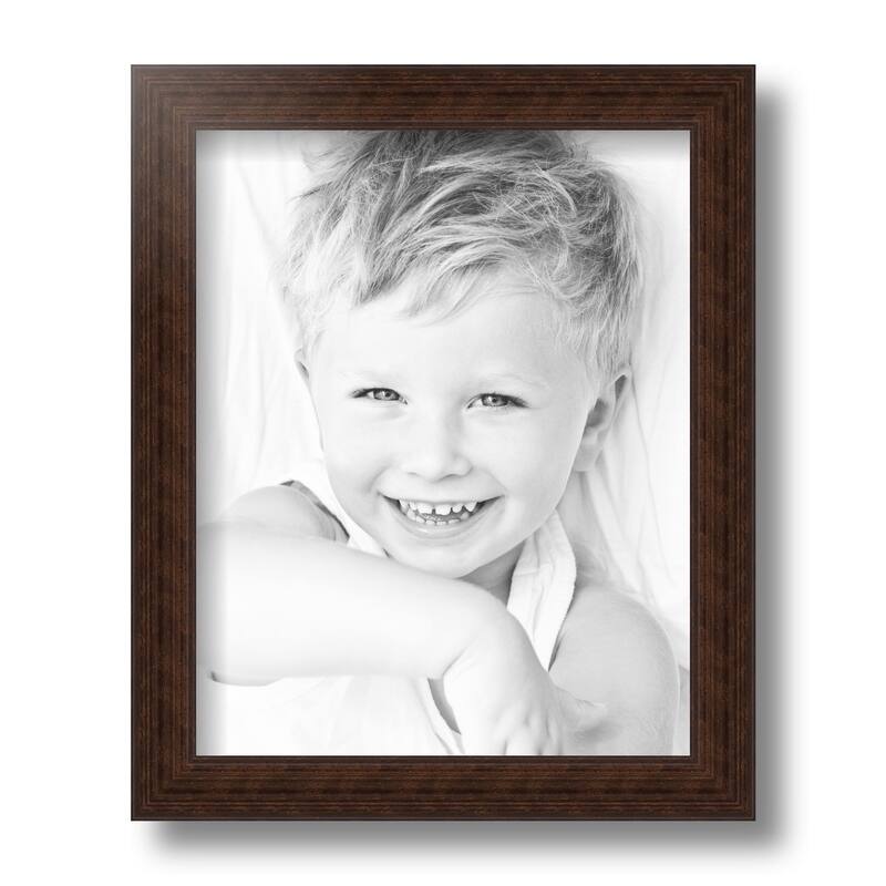 ArtToFrames Classic Waves 8x10 Inch Picture Frame, 1.00 Inch Wood Poster Frame Available in Multiple Colors (60823-8x10)
