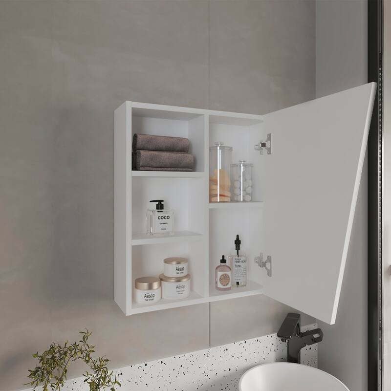 Modern Medicine Cabinet with Mirror for Bathroom Storage