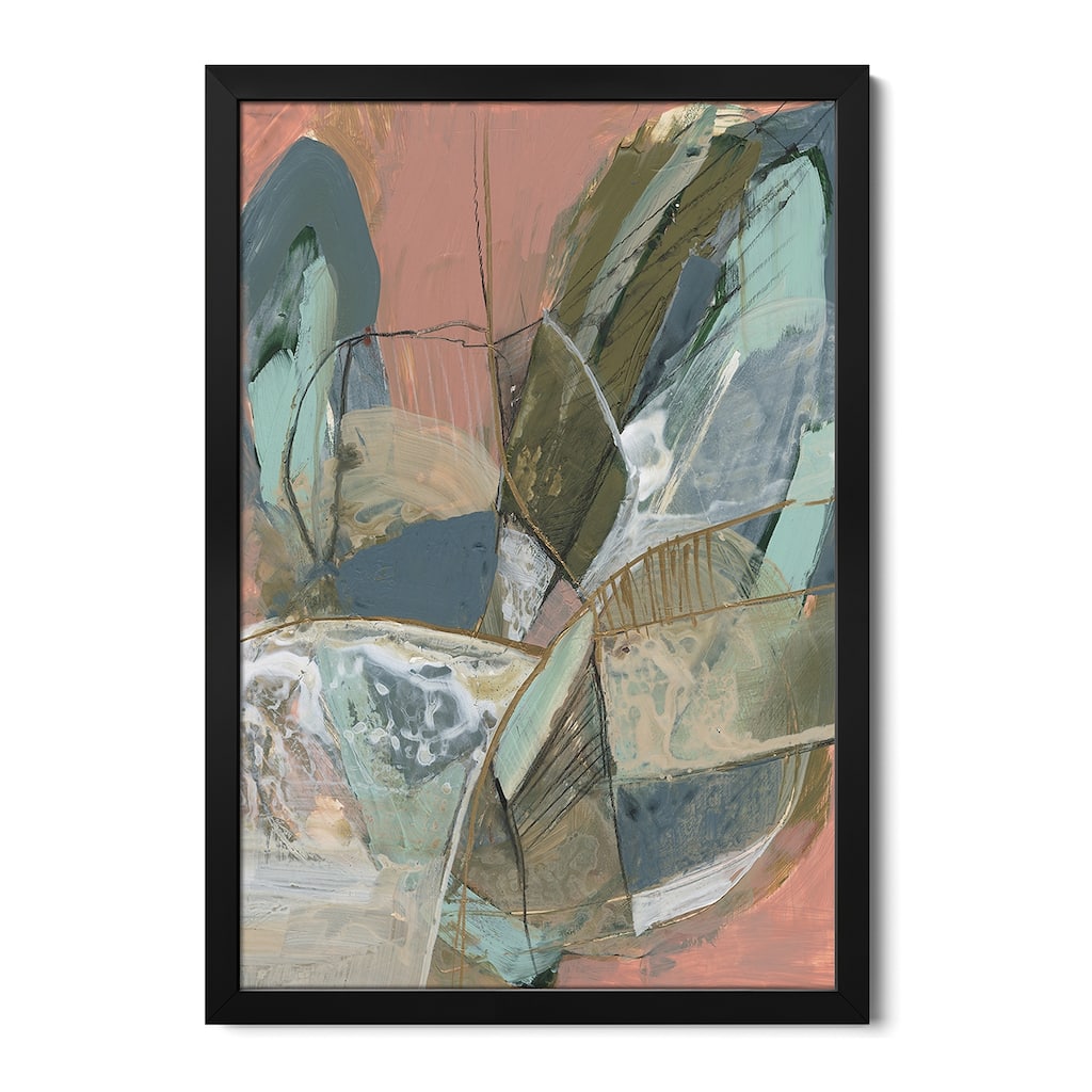Abstract Zag I Premium Framed Poster by Jennifer Goldberger