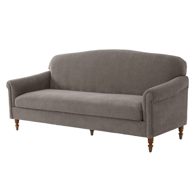 Christopher Knight Home - Modern Upholstered Loveseat Sofa with Rolled Arms