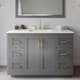 Option Dark Gray / Giotto Quartz Top / Brushed Gold