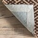 preview thumbnail 4 of 7, Nuloom Leith Geometric Cotton-Blend Area Rug