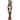 Fraser Hill Farm 76-inch Resin African American Nutcracker Figurine Holding Staff with Built-in Multicolor LED Lights - Multi