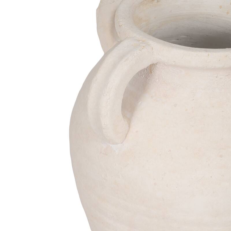 Sagebrook Home Multi Handle Jug, Black/White