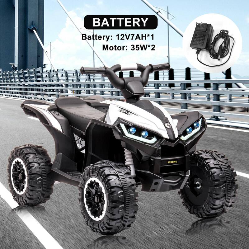 Kids Ride On Car, Electric ATV with Parent Remote Control