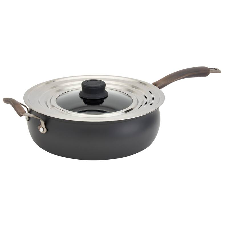 Denmark Tools for Cooks 12" Stainless Steel Glass Universal Lid Cover