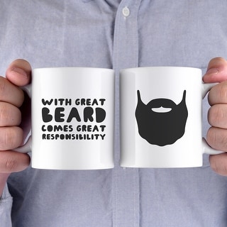 Printed Mug Great Beard Great Responsibility