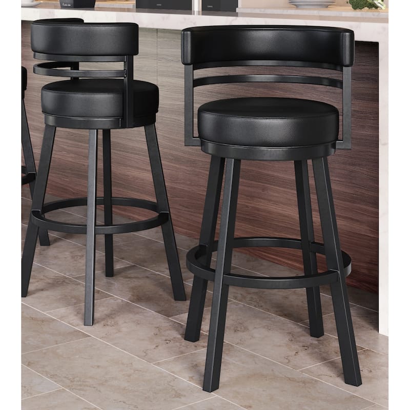 Tempo Furniture Ambridge Swivel 26" Counterstool/30" Barstool by Furnish Theory