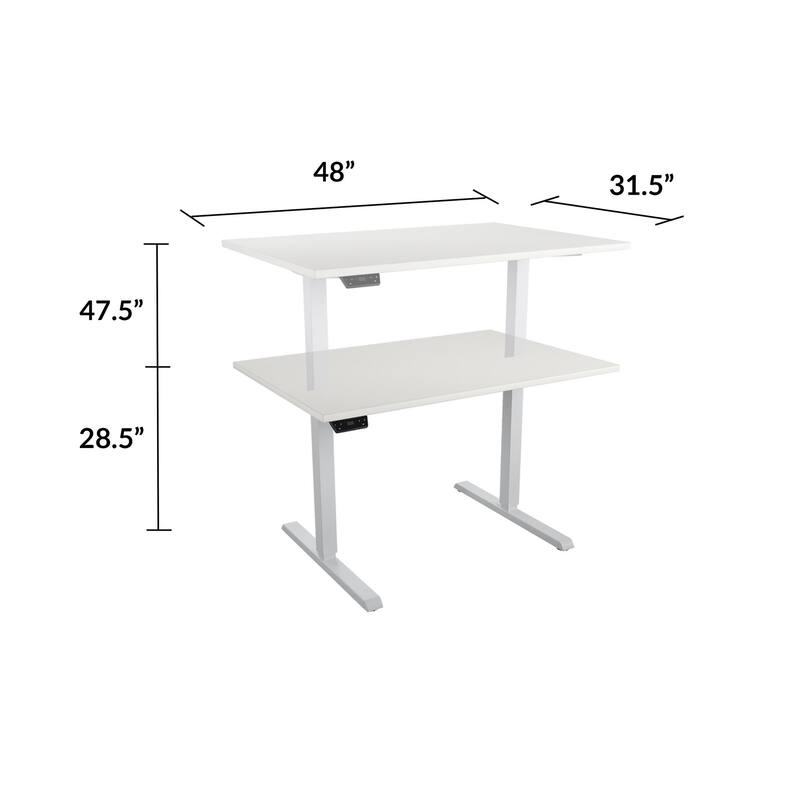 Bridgeport E-Lift Adjustable Height Pro-Desk