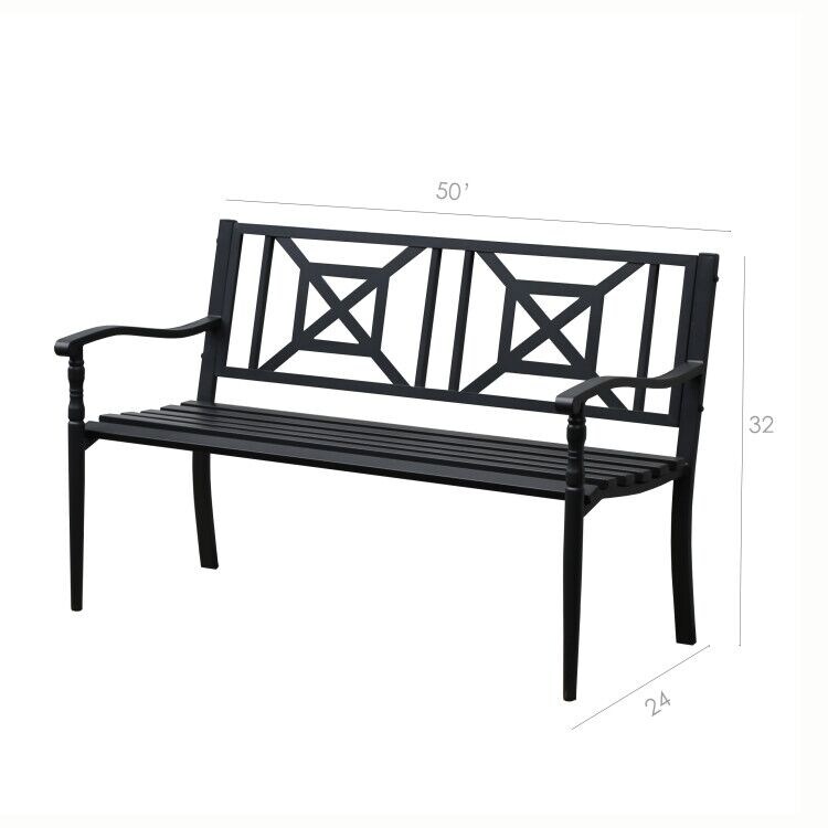 Cast iron sales bench set
