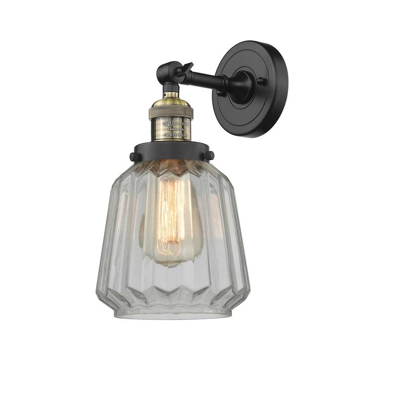Innovations Lighting Chatham Single Light 12" Tall Bathroom Sconce