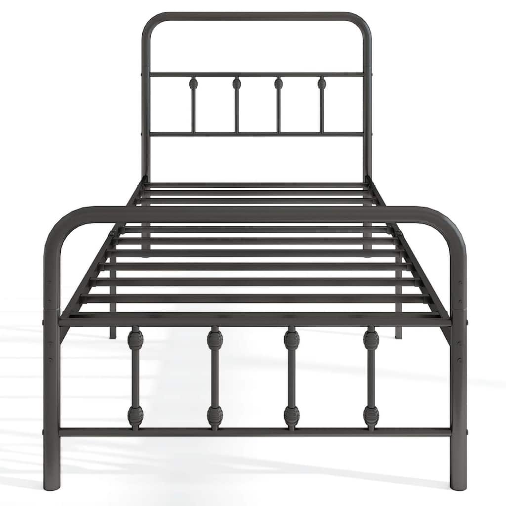 Costway Full/Queen/King Size Bed Frame with Headboard Under Bed