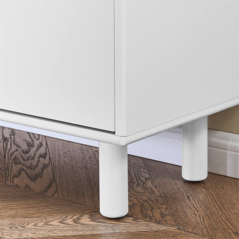 Storage Cabinet with Doors and Drawers