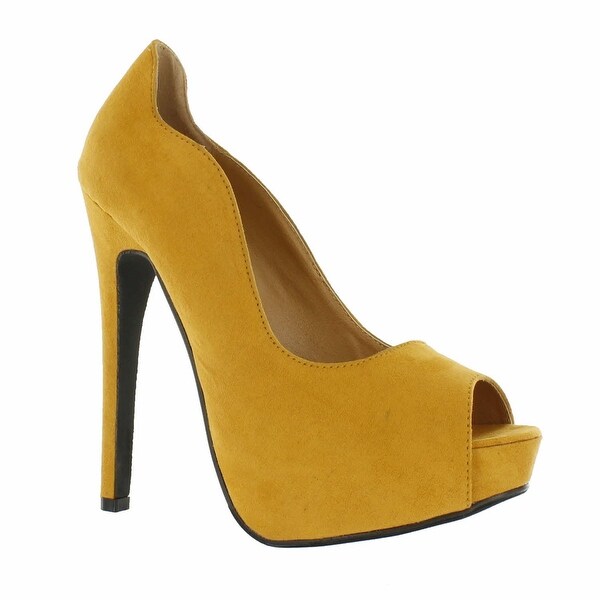 Red Circle Footwear 'Season' Peep Toe Pump