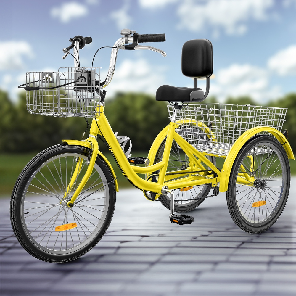 Yellow trike deals bike