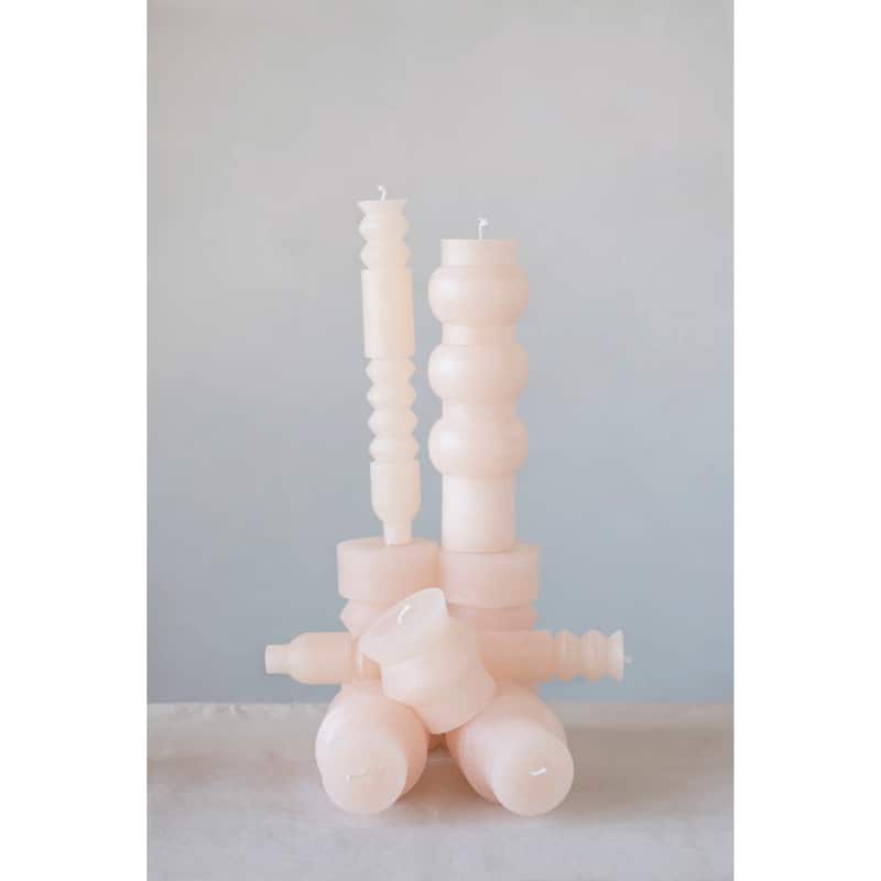 Unscented Totem Pillar Candle